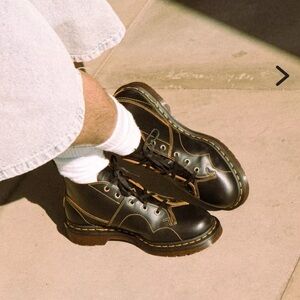 Vintage Black Monkey Boots